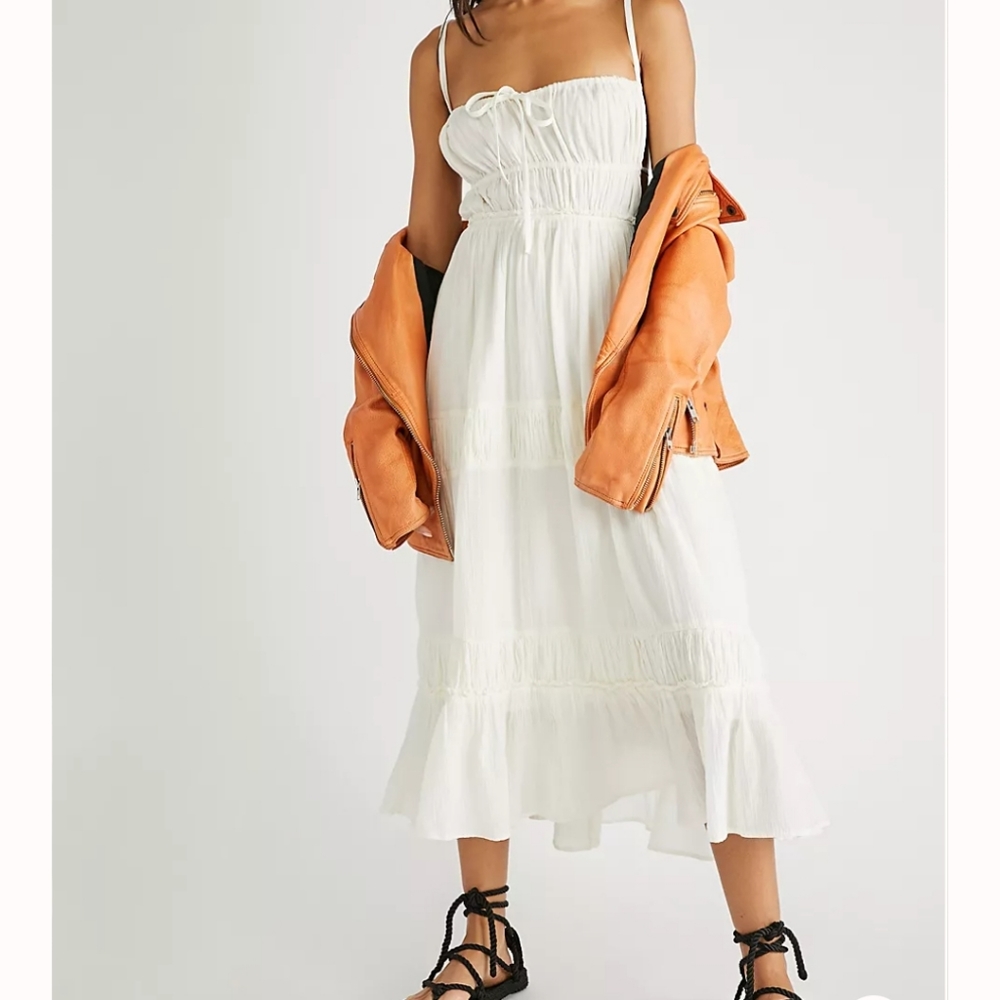 Taking sides maxi dress